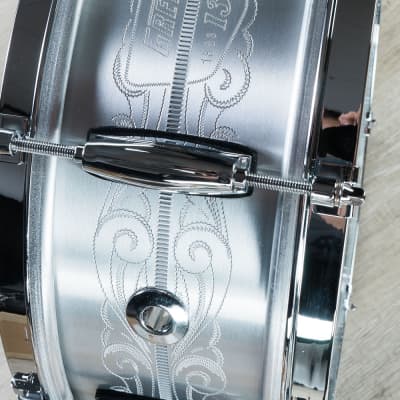 Gretsch 135th Anniversary Limited Edition Aluminum Snare Drum 5x14" + Carry Bag image 6