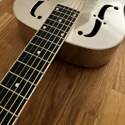 Paramount Style O Nickel Resofonic Guitar 2024 - Nickel image 3