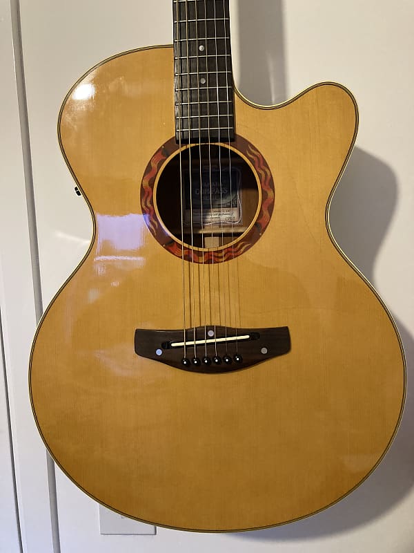 Yamaha Compass cpx-7 1998-2000 Natural | Reverb UK