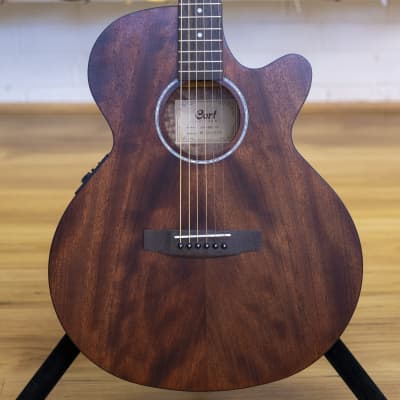 Cort SFX Series Acoustic Electric Guitar with Gig Bag (Mahogany) for sale