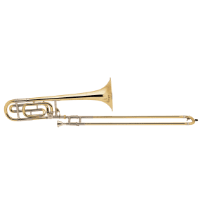 Bach 36BO Stradivarius Series Tenor Trombone w/ Open Wrap F Attachment, Standard Rotor Valve