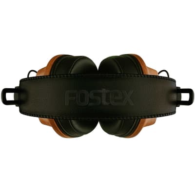 Fostex T60RP Regular Phase RP Stereo Headphones, African Mahogany Housing image 4