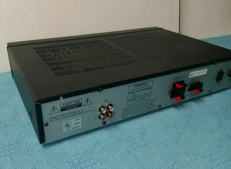 Onkyo AV Surround Processor Model No. ES-600PRO Tested