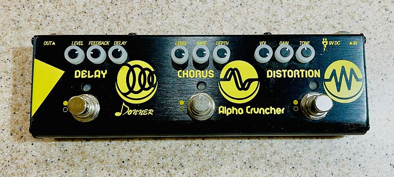 Donner Multi Guitar Effect Pedal Alpha Cruncher (LIKE NEW / In