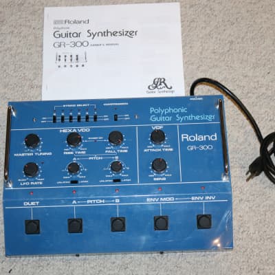 Vintage Roland GR-300 Analog Polyphonic Guitar Synthesizer - Beautiful Condition