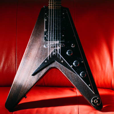 R*様 #Maison#エレキギター ブラック #フライングV ハムバッカー エレキギター レスポールタイプ Maison LP-20F 7点初心者セット