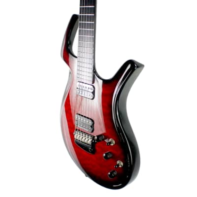 Parker Fly Mojo 2007 - Trans Red Burst Electric Guitar image 8