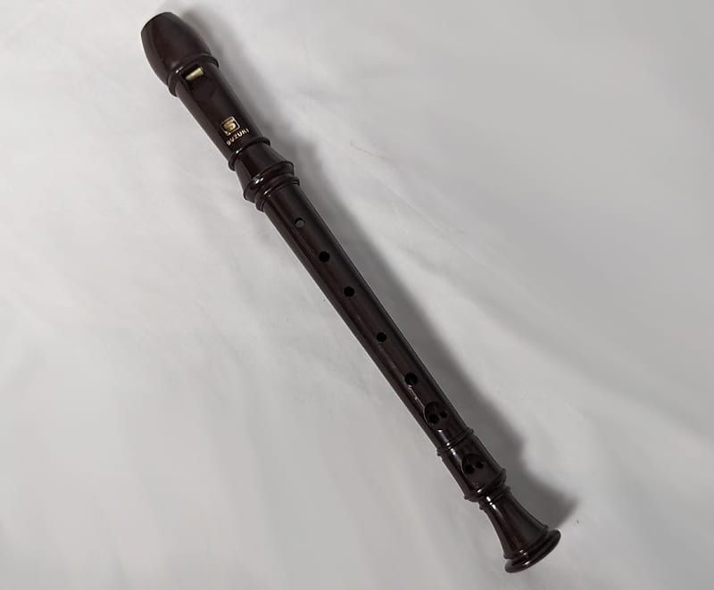 Suzuki Recorder Soprano Brown Woodwind Musical Instrument - Brown - Made in Japan image 1