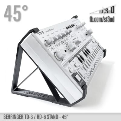BEHRINGER TD3 RD6 STAND - 45° - 3D Printed - 100% Buyers satisfaction