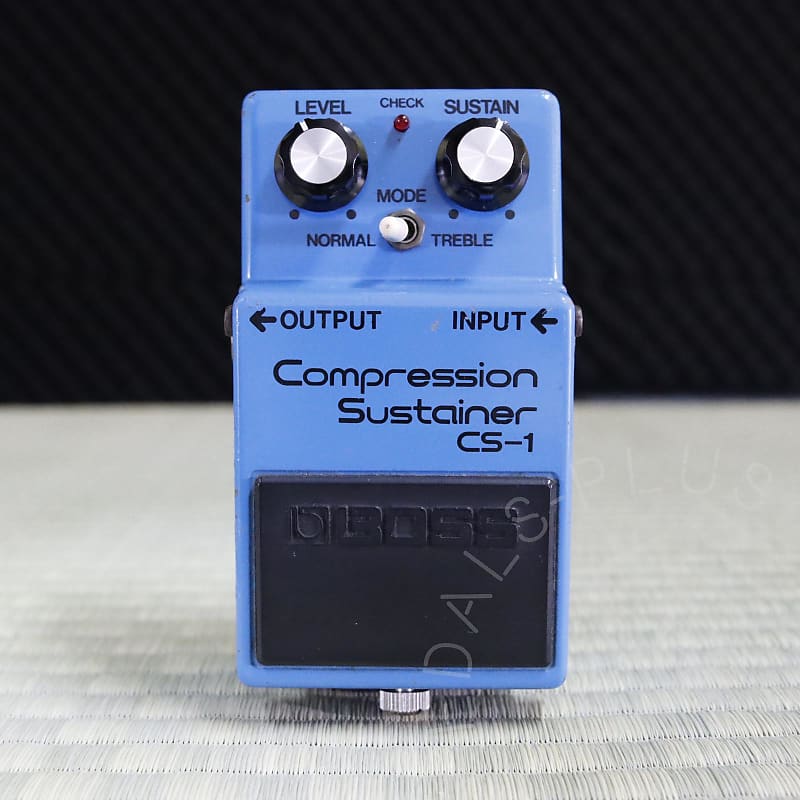 Boss CS-1 Compression Sustainer (Black Label) 1979