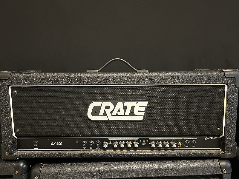 Crate Gx600 1994 Black Reverb