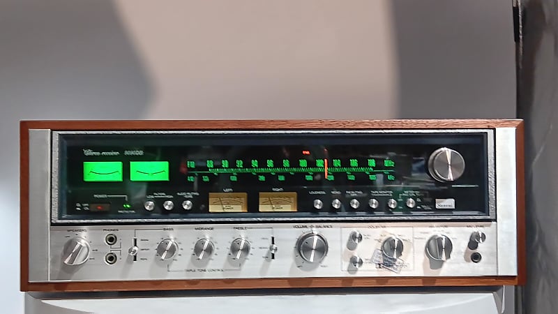 Sansui 9090DB receiver - Fully restored/Recapped/LEDS upgraded-1 year WRT  			