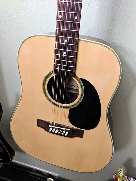 Johnson 12 top string guitar
