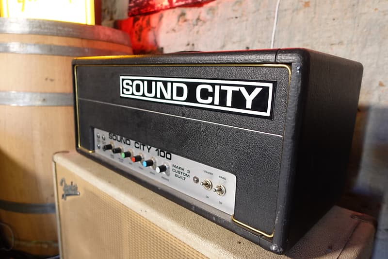 (WATCH VIDEO) Sound City  Mark 3 Custom 100w Head image 1
