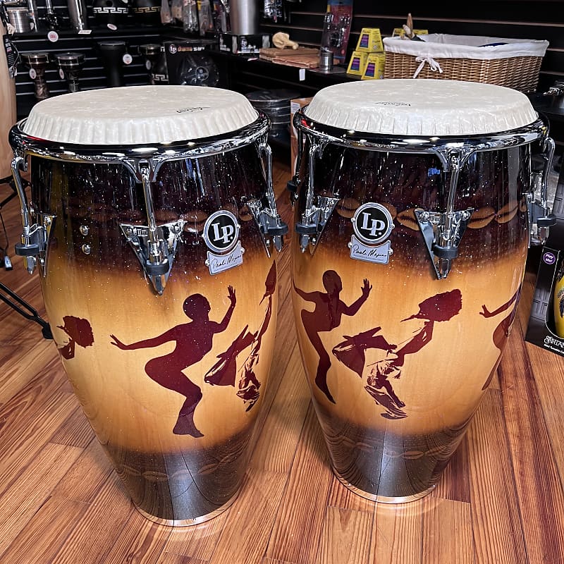 LP Galaxy Paoli Mejias Signature Jazzambia Conga Tumba Set Reverb