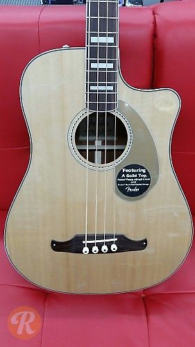Fender kingman online bass sce natural