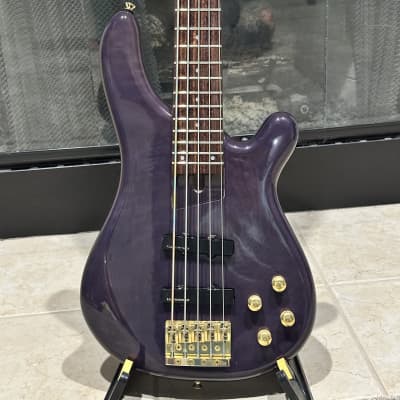 FERNANDES　SWB-75 Fernandes SWB-75 Bass, Spector Style, Trans Blue, MIJ, 1992