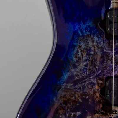 Jackson Pro Series Signature Chris Broderick Soloist HT6P Electric Guitar - Transparent Blue image 5