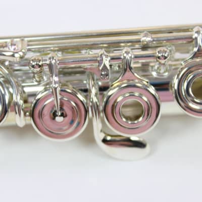 Azumi Model AZ3SRBEO Professional Solid Silver Flute SN YD00401 DISPLAY MODEL image 10