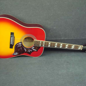 Epiphone Hummingbird/HS Dreadnought Sunburst Finish Acoustic