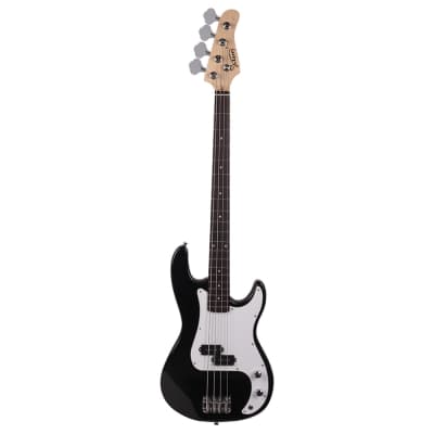 Glarry Black GP Electric Bass Guitar + 20W Amplifier image 2