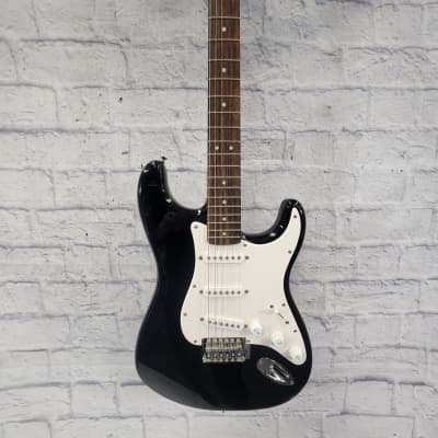 Squier Affinity Stratocaster Black Electric Guitar | Reverb