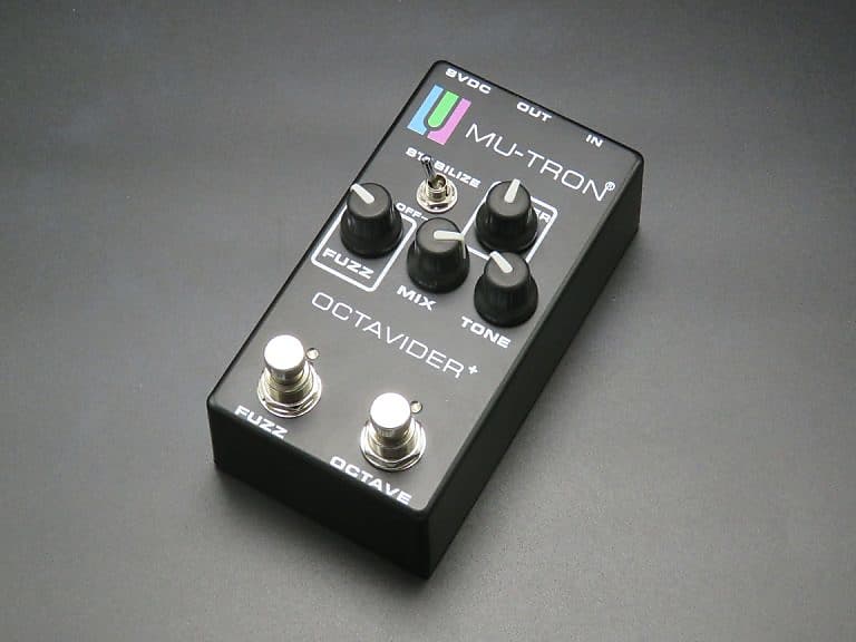 ギター MU-TRON OCTAVIDER BLACK Mu-Tron Octavider+ Octave Divider + Fuzz Pedal - Perfect Circuit
