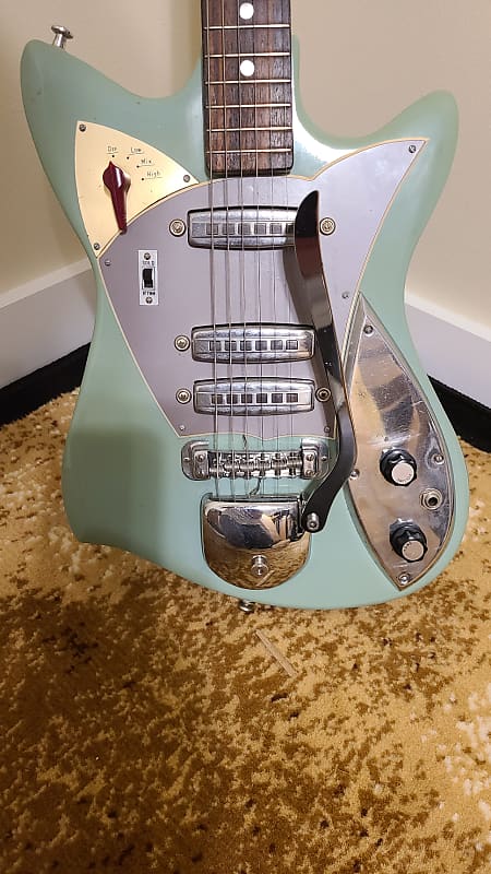 Teisco Kawai Guyatone Victoria Zenon 1960s Surf Green RARE