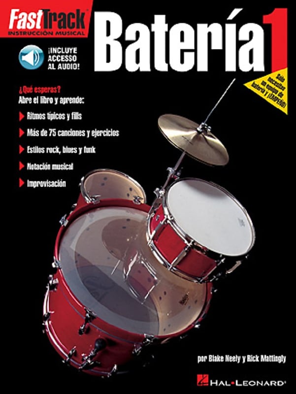 Hal Leonard FastTrack Drum Method – Spanish Edition – Level 1 image 1