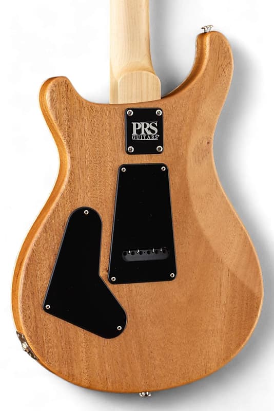 PRS CE24 Satin LTD - KN Black Top Naturel Back EB FB | Reverb