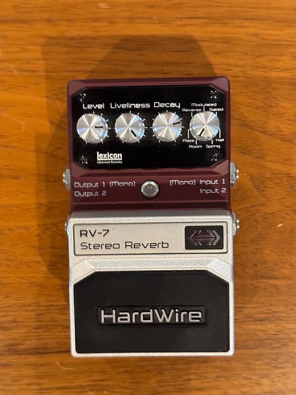 DigiTech Hardwire RV-7 Stereo Reverb