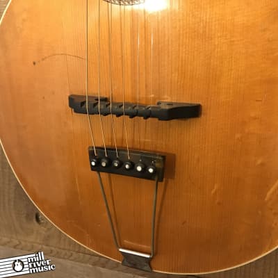 Gibson L-1 Archtop Steel String Acoustic Guitar c. 1918 w/ HSC image 8