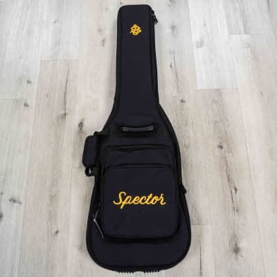 Spector NS Dimension 4 Multi-Scale Bass, Wenge Fretboard, Black & Blue image 11