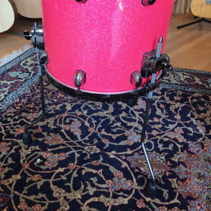 Tama Stageclassic Performer Limited Shock Pink Glitter 5pc Shell Set image 6