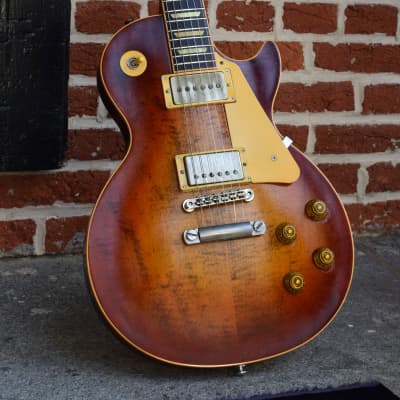 Dax&Co. Refinished and Aged Gibson Les Paul "Dirty Cherry-Burst" Relic W/Case & COA! image 22