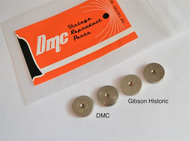 Dead Mint Club/DMC ABR-1 Gibson Bridge Thin Thumbwheels Aged | Reverb