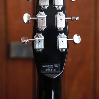 Danelectro '59M NOS+ Electric Guitar Black image 10