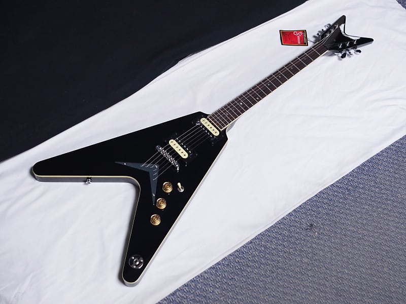 DEAN V 79 electric GUITAR Classic Black CBK V79 New | Reverb