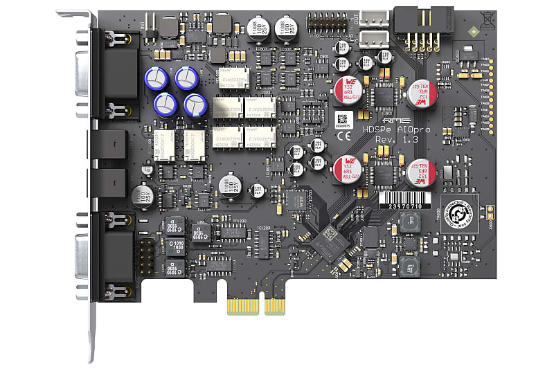 RME HDSPe AIO Pro | PCI Express Audio Interface Card | Reverb