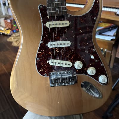 Big Apple Music Stratocaster-Style Electric Guitar mid 90s - Natural image 9