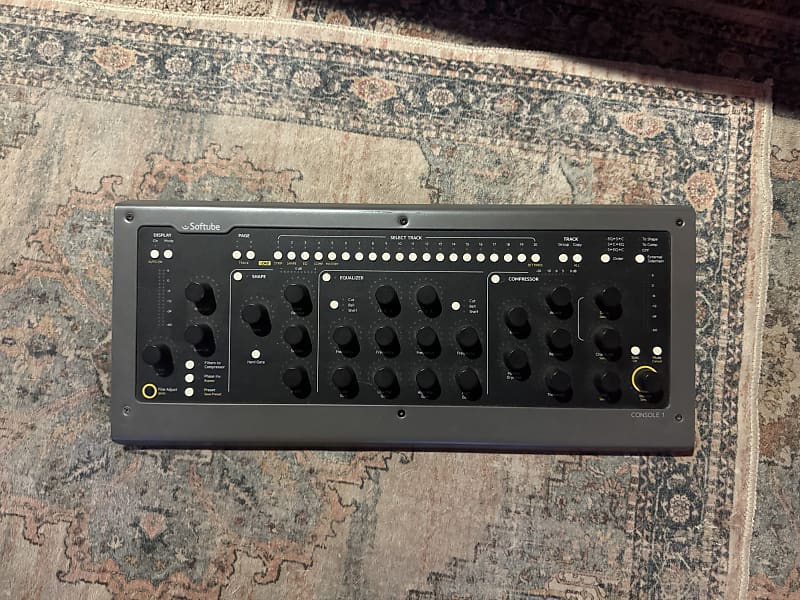 Softube Console 1 MKII Hardware/Software Mixer 2010s - Black