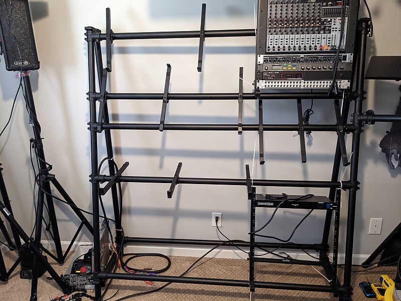 Jaspers 5D150B Keyboard/Synth Stand w/ Laptop Stand Reverb