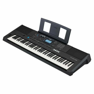 (Mint) Yamaha PSREW425 - Portable Digital Keyboard Piano - 76-Key - Black