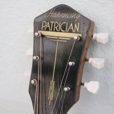 Harmony Patrician  "H1407 with Fishman" Original of the 40s image 4
