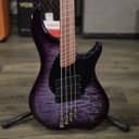 Dingwall Combustion 3 - 4 string - Quilted Maple - Ultra Violet - Pau Ferro Fretboard