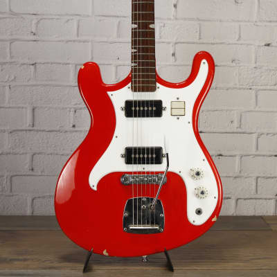 Guyatone LG125T Electric Guitar 1960s Red #8201519 | Reverb