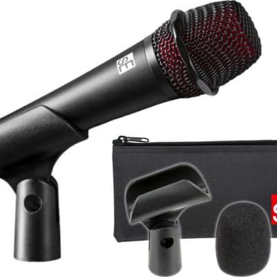 sE Electronics V3 Dynamic Vocal Microphone w/ Clip and Bag image 8