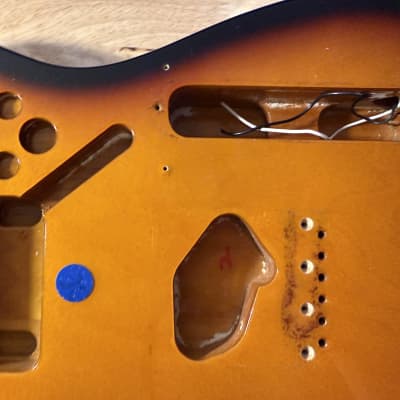 Replacement Body - 1998 Fender Telecaster - Sunburst (Made in Mexico) image 9