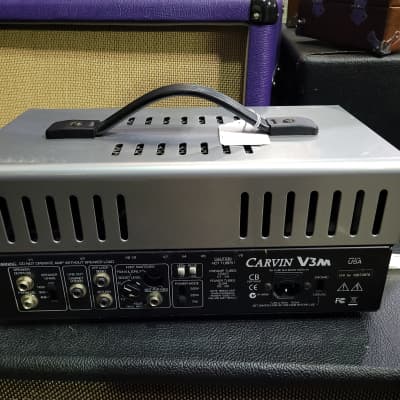 Carvin V3M 3-Channel 50-Watt Micro Tube Guitar Amp Head  - Local Pickup Only image 2