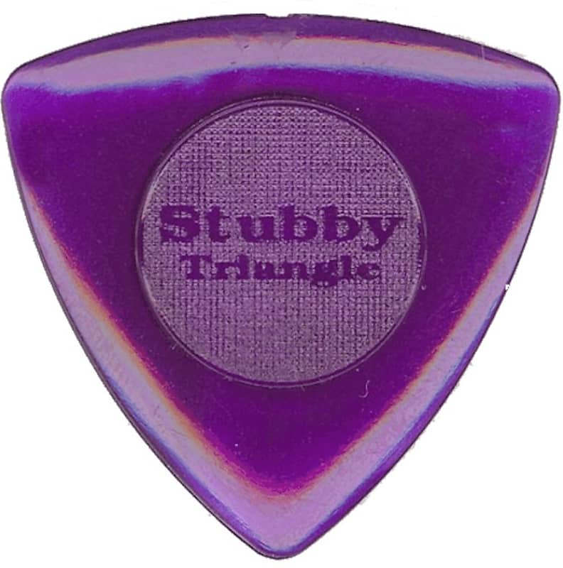Dunlop 473P20 Tri Stubby 2.0mm Triangle Guitar Picks (6-Pack) image 1